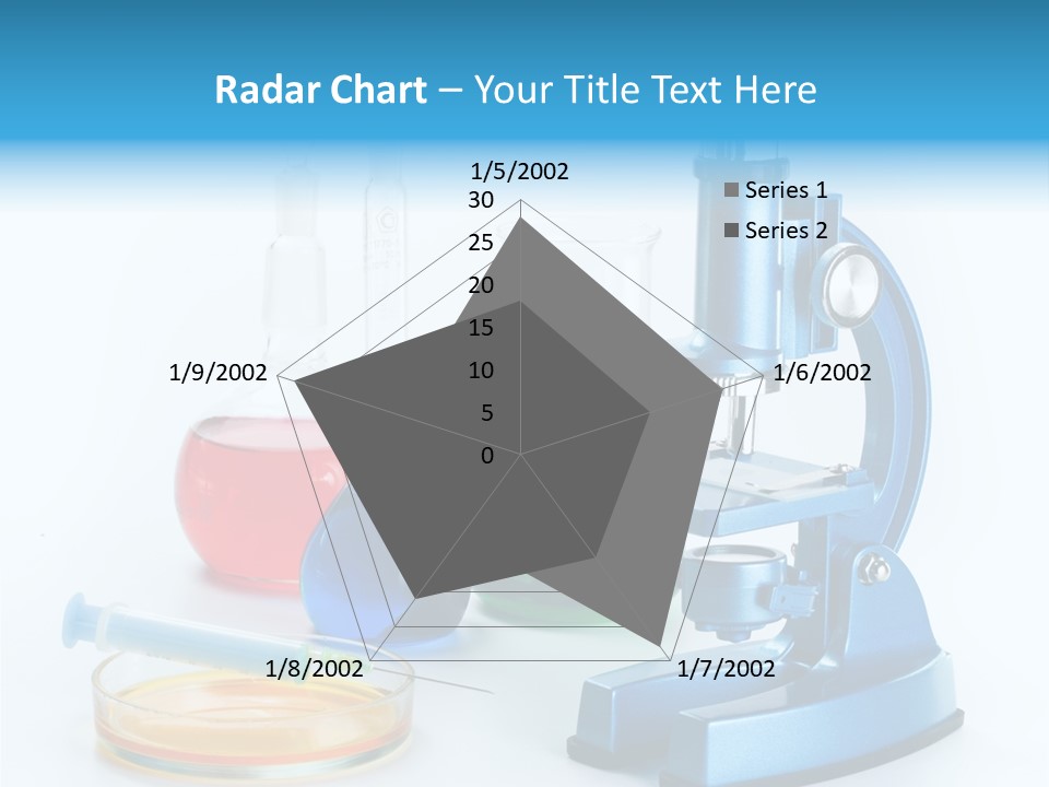 Bacterium Scientist Exploration PowerPoint Template