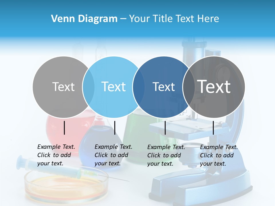 Bacterium Scientist Exploration PowerPoint Template
