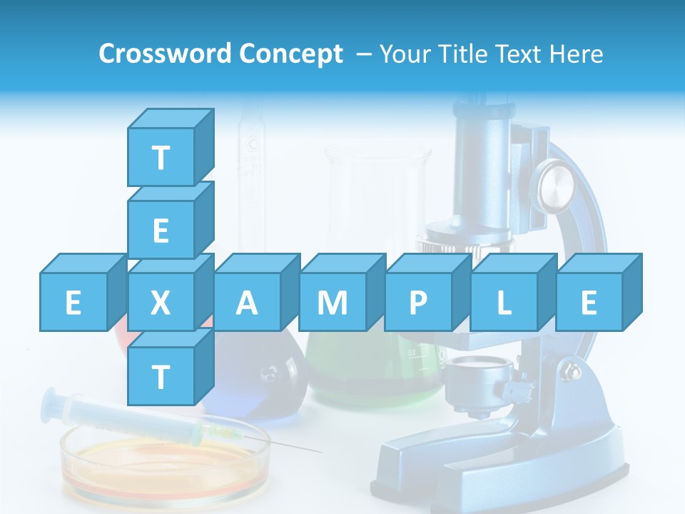 Bacterium Scientist Exploration PowerPoint Template