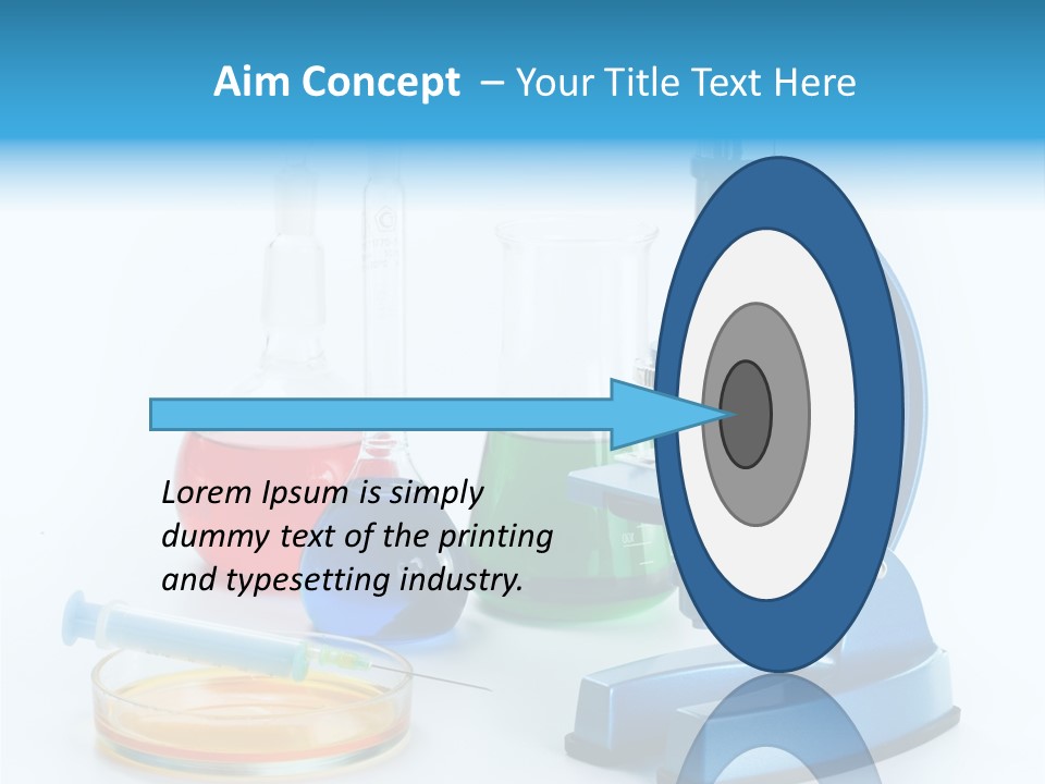 Bacterium Scientist Exploration PowerPoint Template