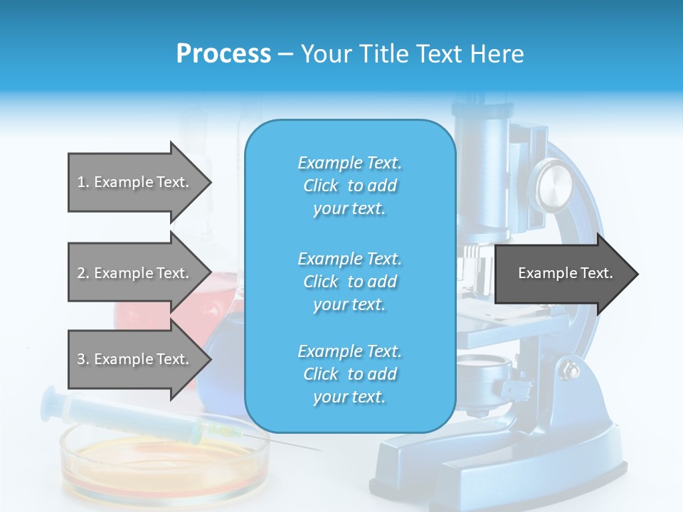 Bacterium Scientist Exploration PowerPoint Template