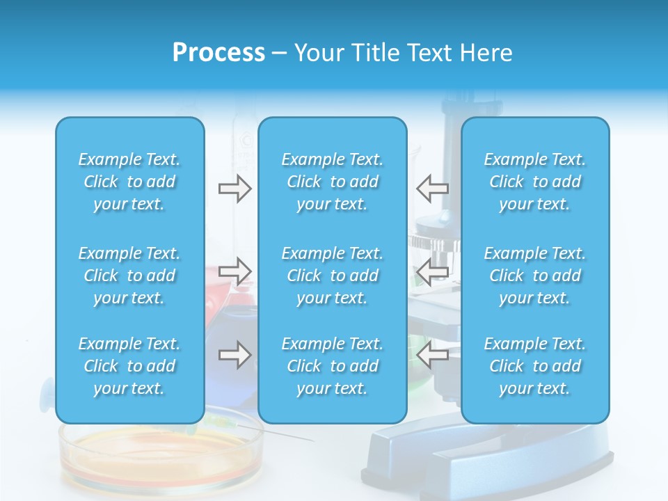 Bacterium Scientist Exploration PowerPoint Template