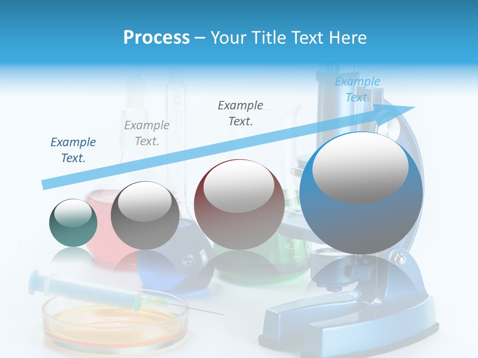 Bacterium Scientist Exploration PowerPoint Template
