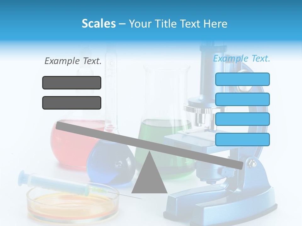 Bacterium Scientist Exploration PowerPoint Template