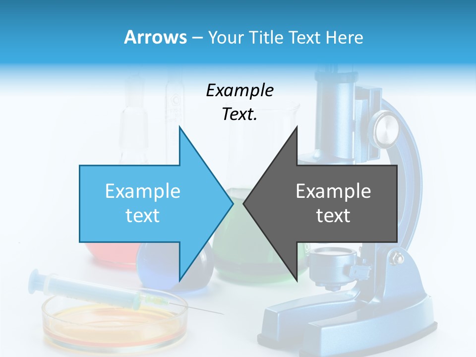 Bacterium Scientist Exploration PowerPoint Template