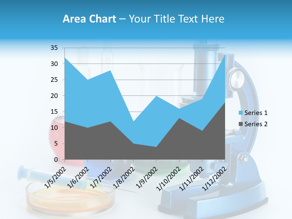 Bacterium Scientist Exploration PowerPoint Template