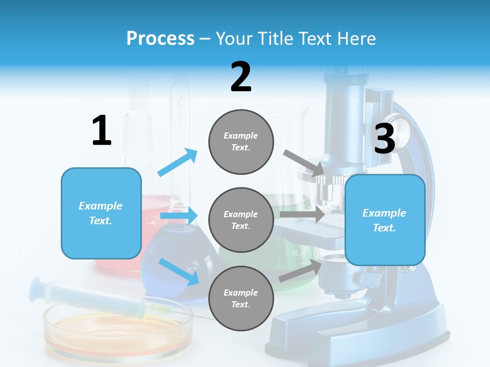 Bacterium Scientist Exploration PowerPoint Template