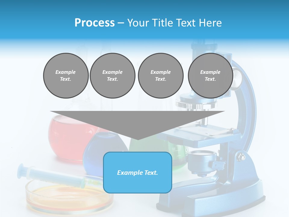 Bacterium Scientist Exploration PowerPoint Template
