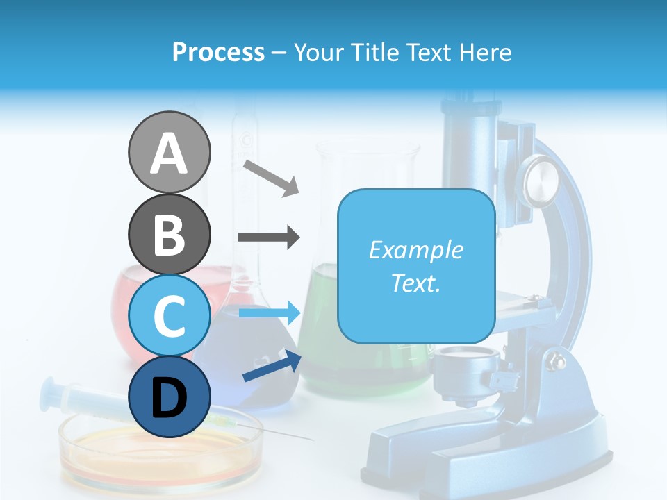 Bacterium Scientist Exploration PowerPoint Template