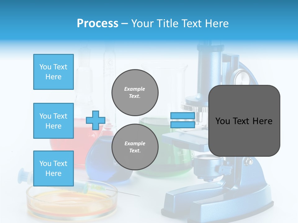Bacterium Scientist Exploration PowerPoint Template