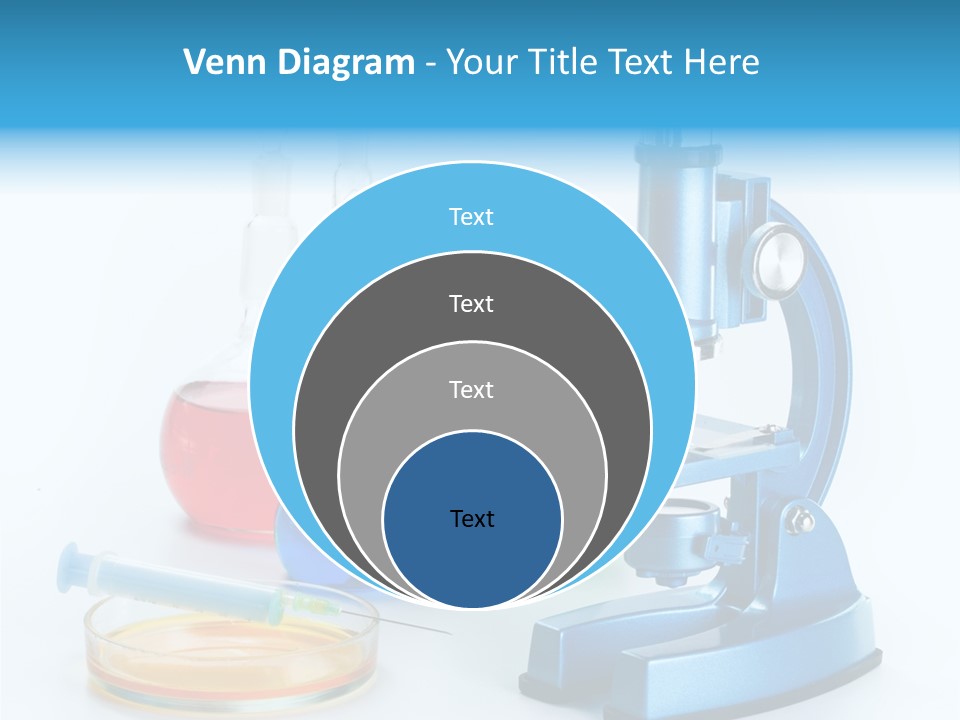 Bacterium Scientist Exploration PowerPoint Template
