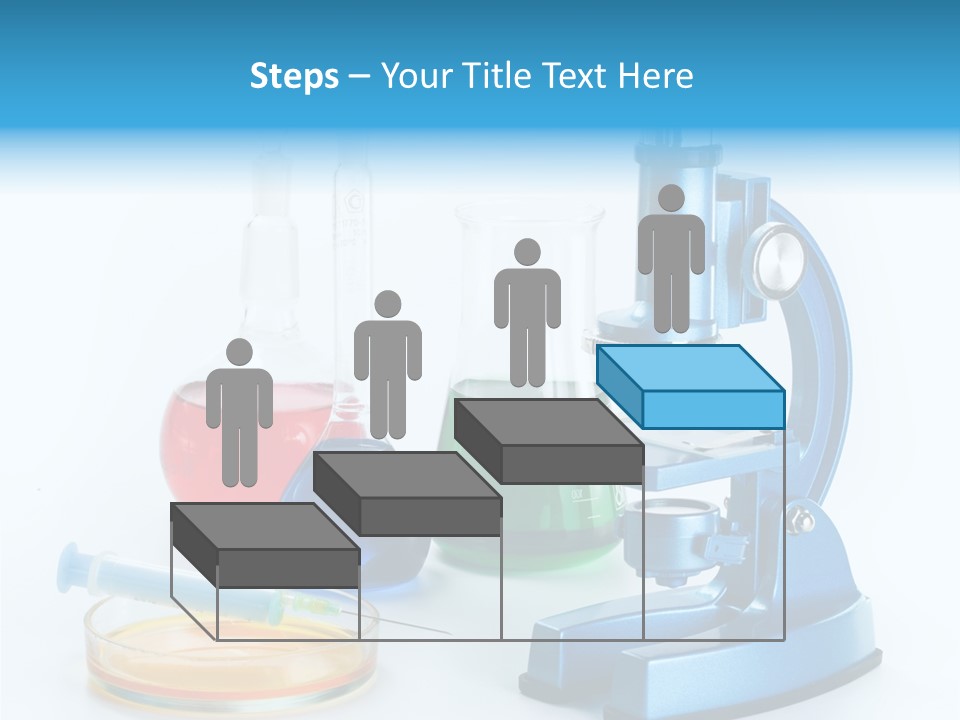 Bacterium Scientist Exploration PowerPoint Template