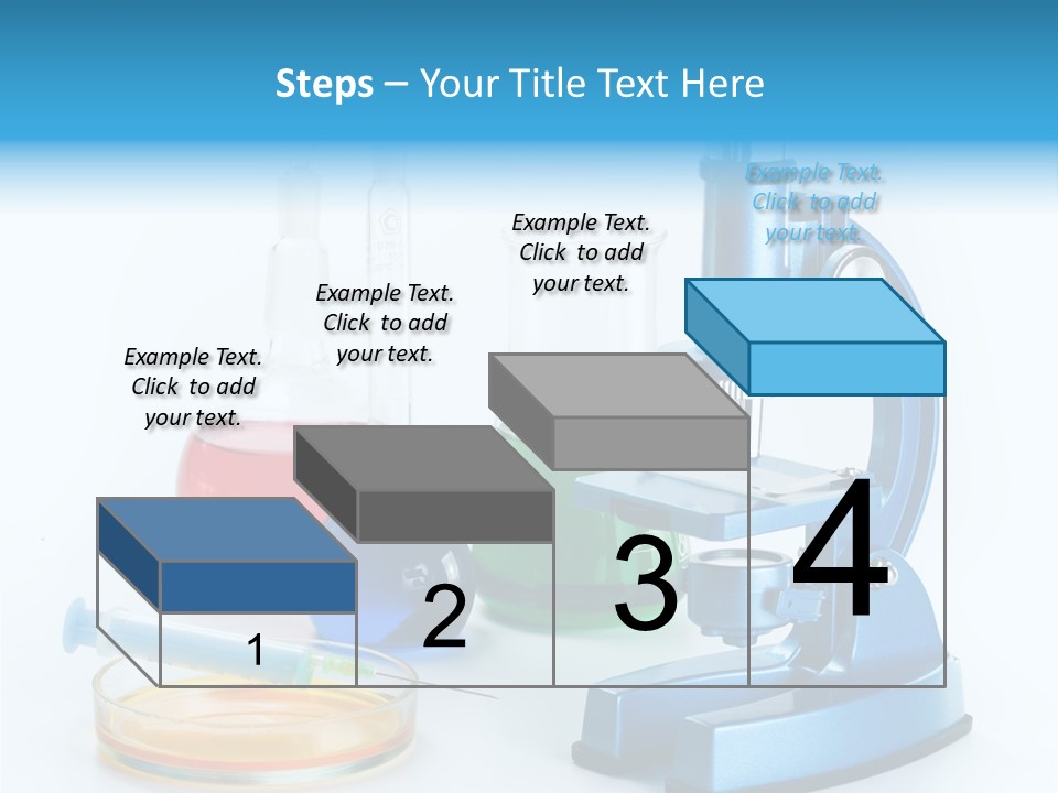 Bacterium Scientist Exploration PowerPoint Template