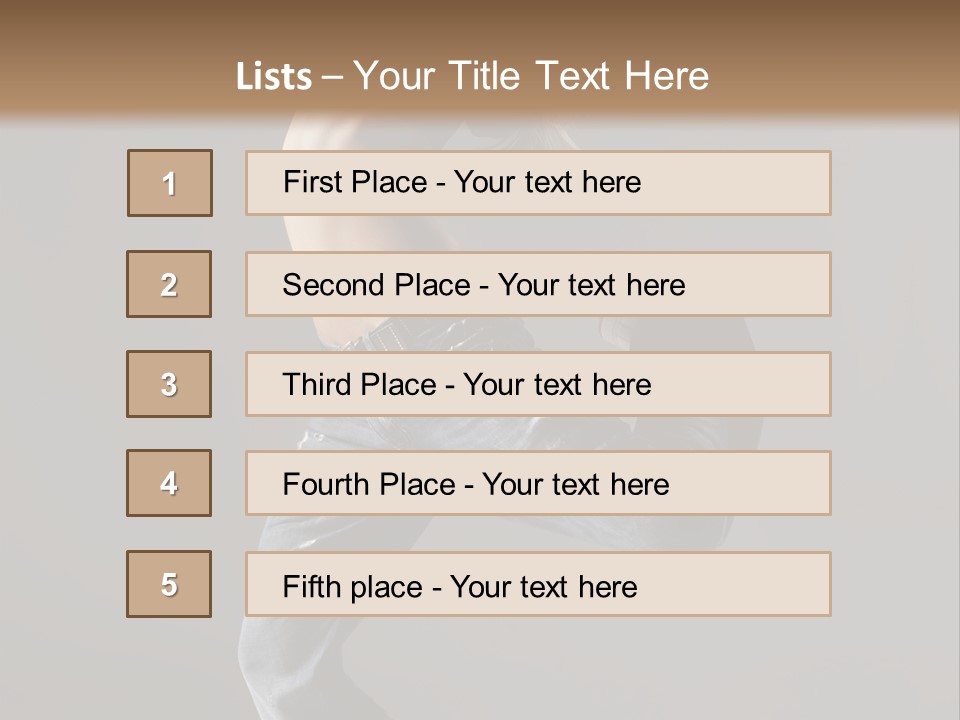 Jump Teen Adolescence PowerPoint Template