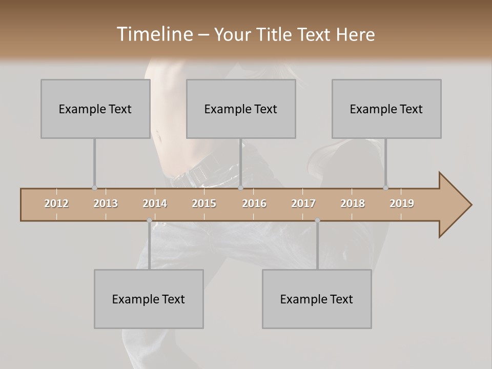 Jump Teen Adolescence PowerPoint Template