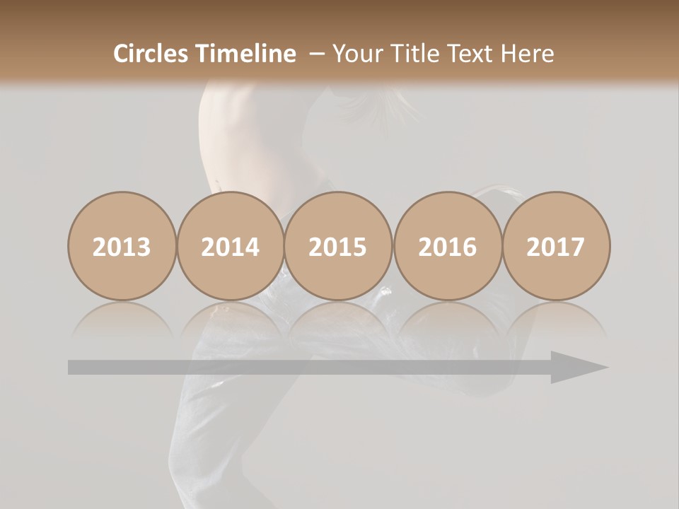 Jump Teen Adolescence PowerPoint Template