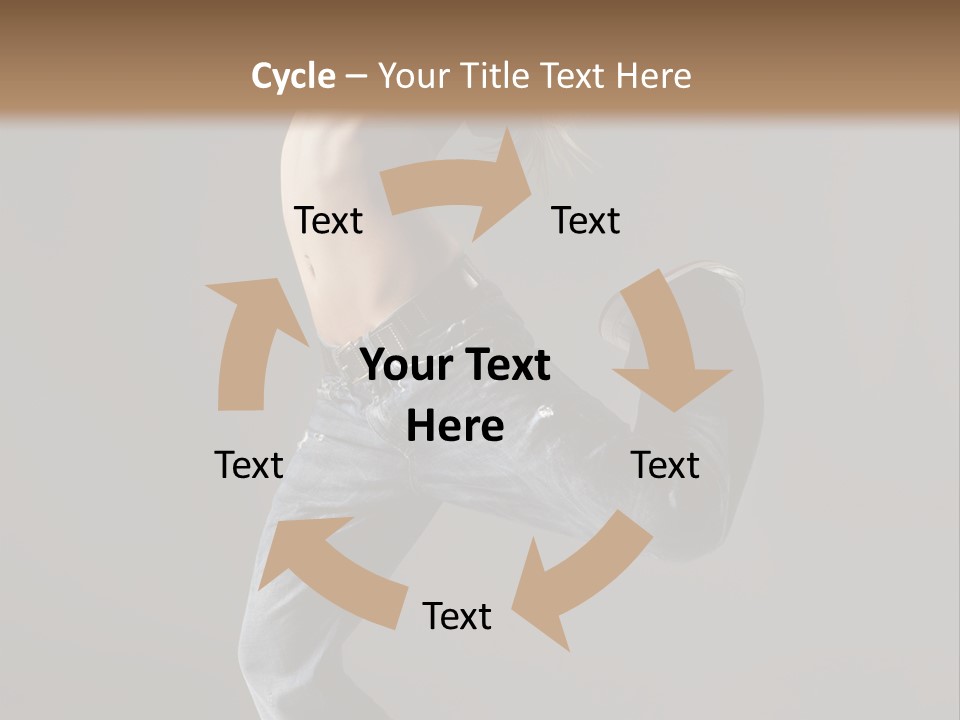 Jump Teen Adolescence PowerPoint Template