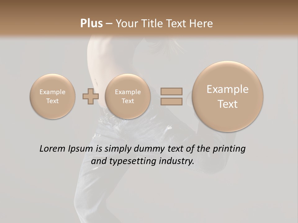 Jump Teen Adolescence PowerPoint Template
