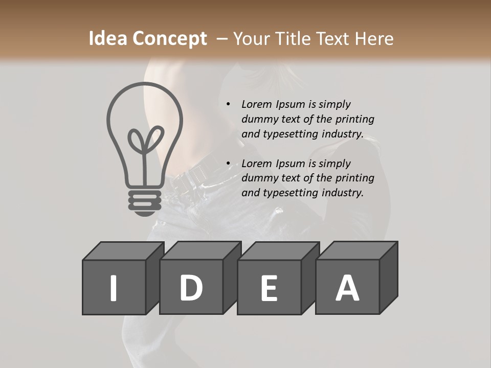 Jump Teen Adolescence PowerPoint Template