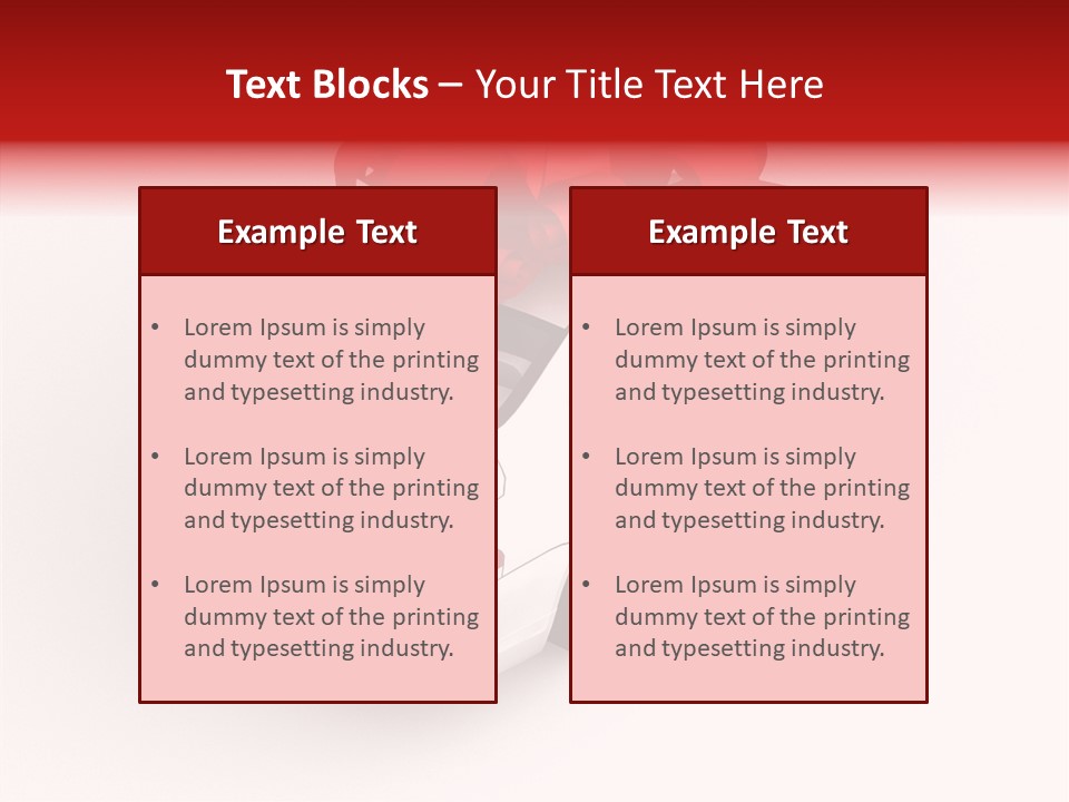 A White Car With A Red Bow On Top Of It PowerPoint Template
