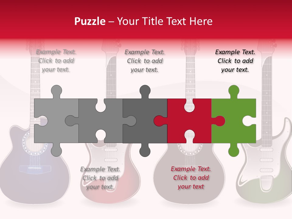 Guitar Concert Modern PowerPoint Template