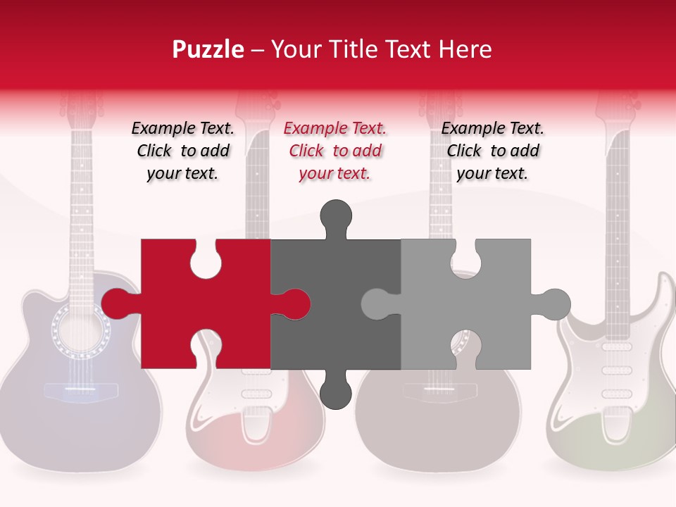 Guitar Concert Modern PowerPoint Template