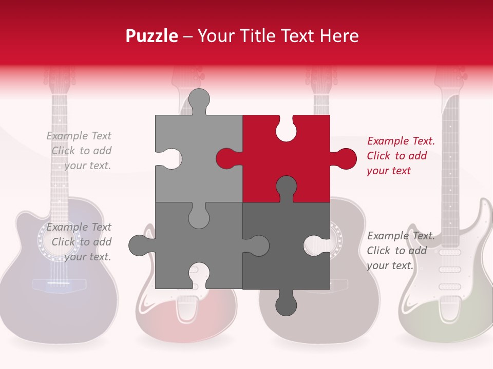 Guitar Concert Modern PowerPoint Template