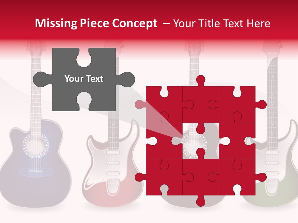 Guitar Concert Modern PowerPoint Template