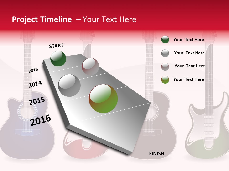 Guitar Concert Modern PowerPoint Template