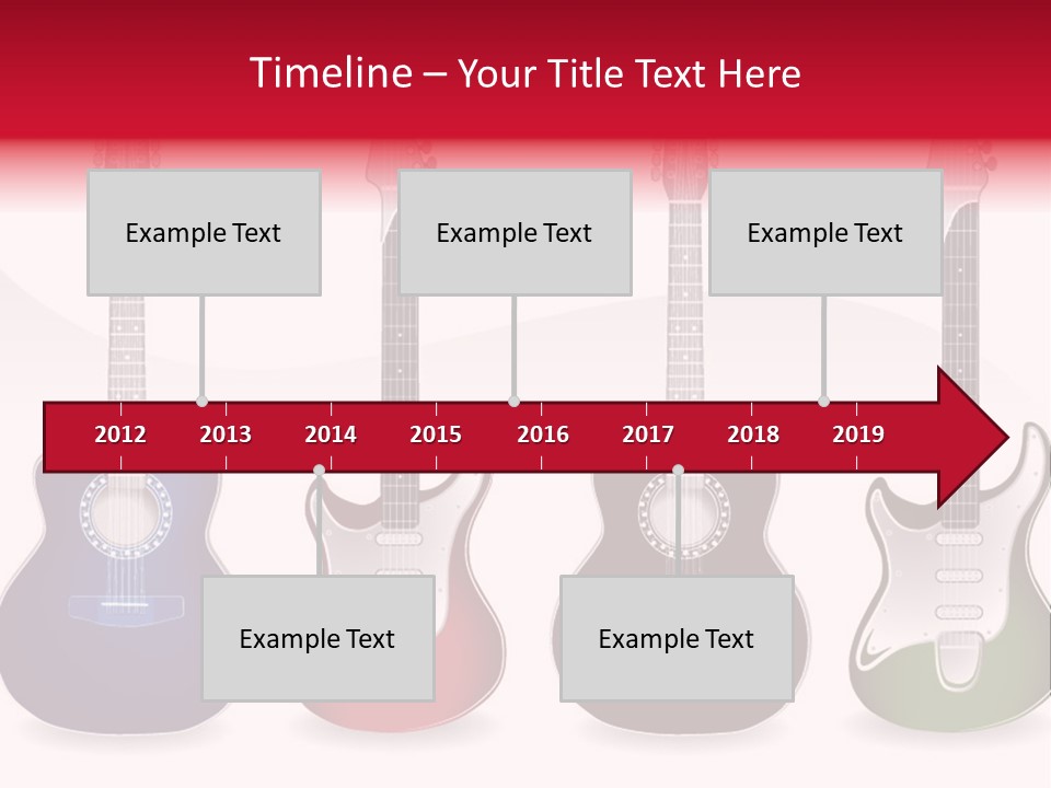 Guitar Concert Modern PowerPoint Template