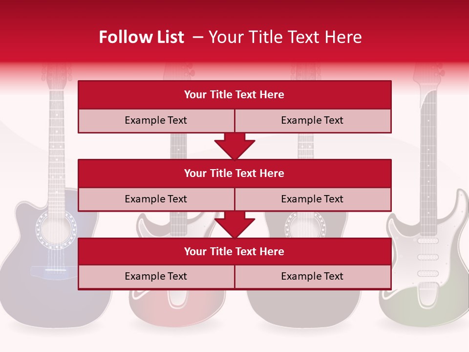 Guitar Concert Modern PowerPoint Template