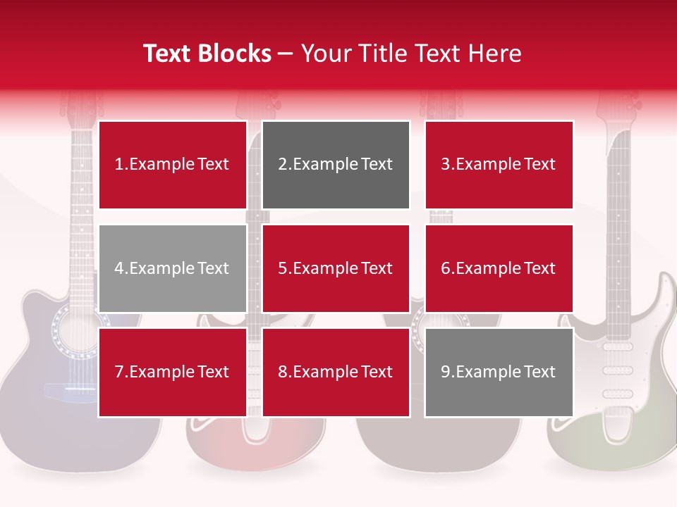 Guitar Concert Modern PowerPoint Template