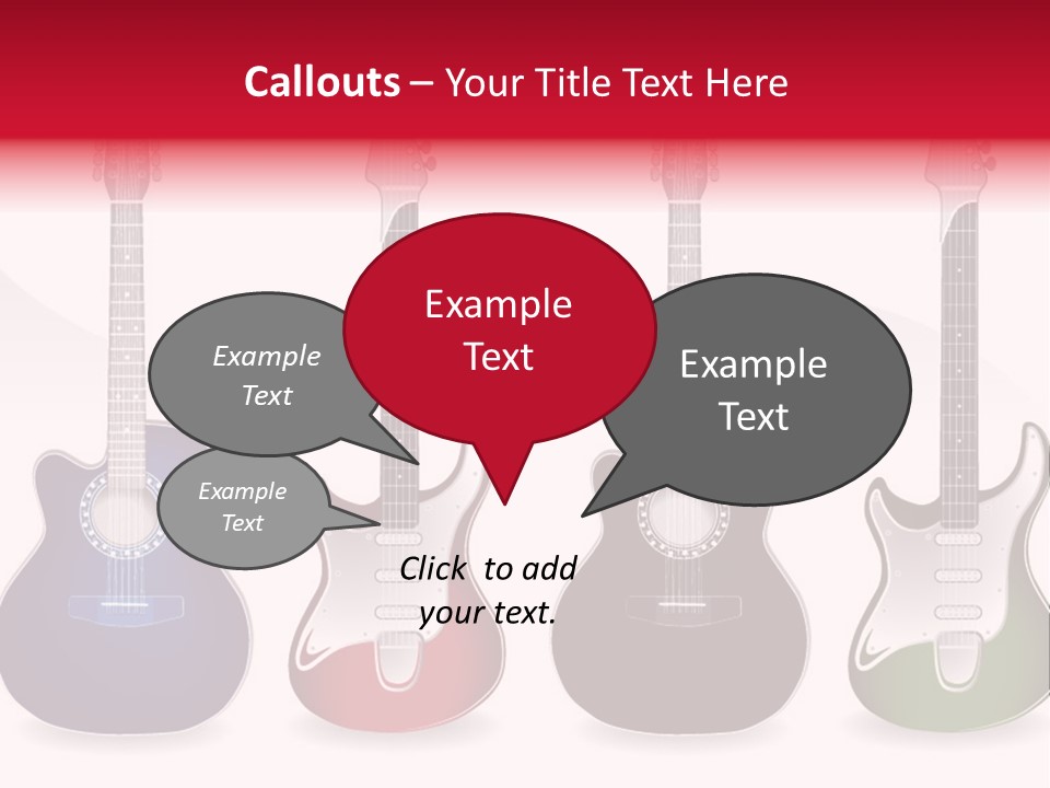 Guitar Concert Modern PowerPoint Template
