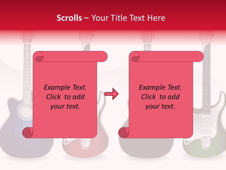 Guitar Concert Modern PowerPoint Template
