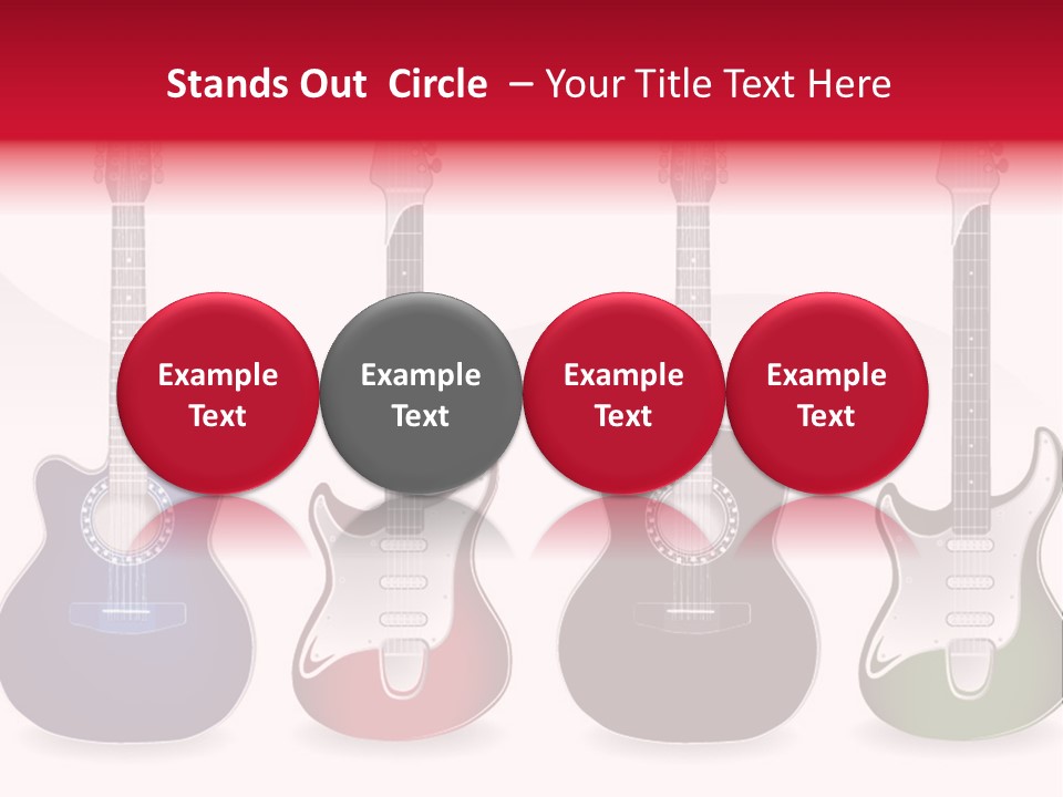 Guitar Concert Modern PowerPoint Template