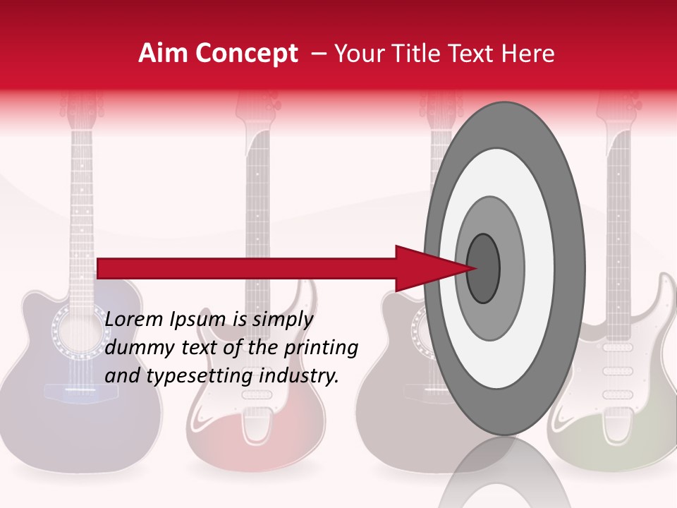 Guitar Concert Modern PowerPoint Template