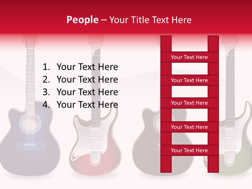 Guitar Concert Modern PowerPoint Template