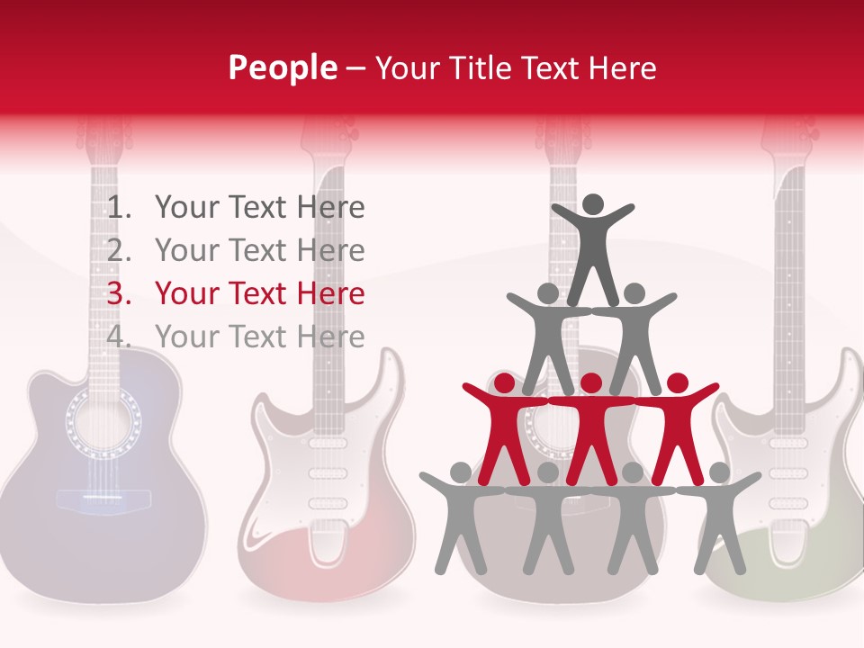 Guitar Concert Modern PowerPoint Template