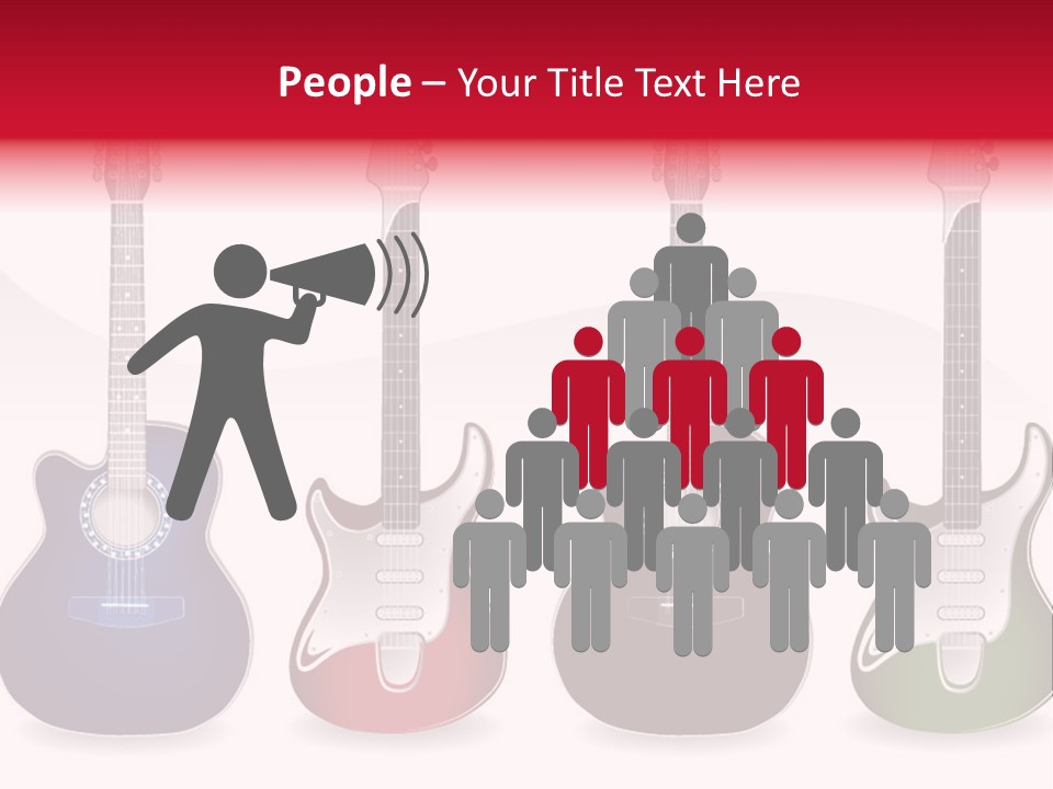 Guitar Concert Modern PowerPoint Template