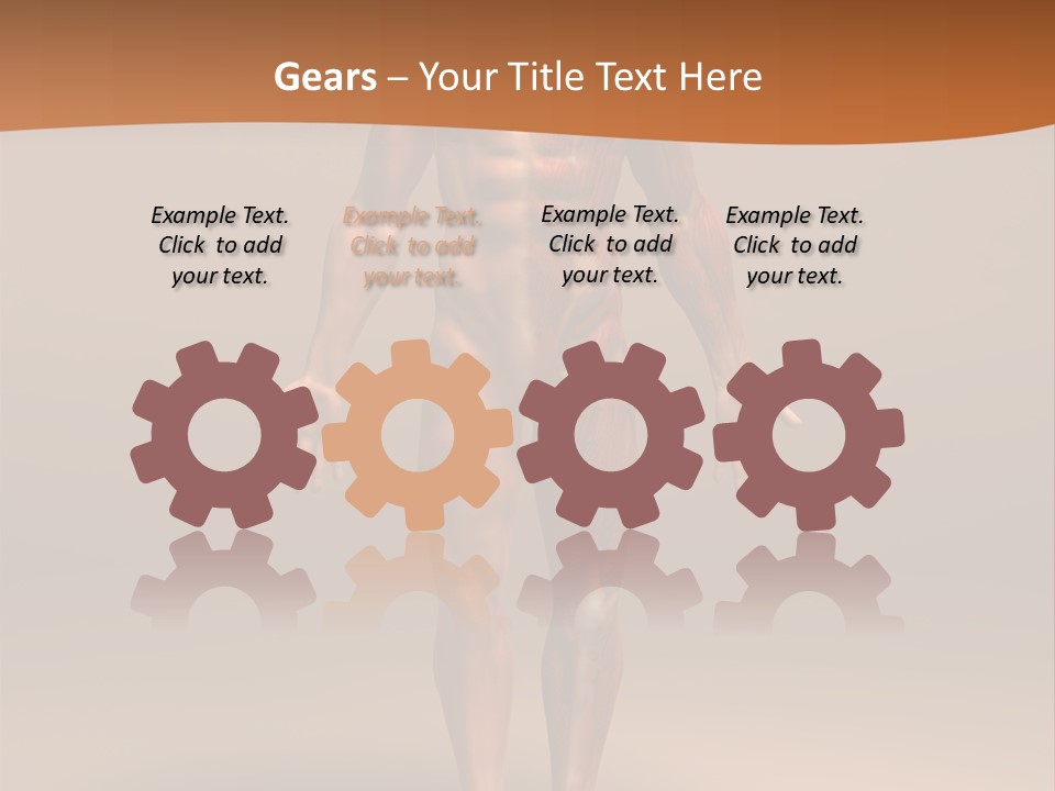 Education Man Health PowerPoint Template