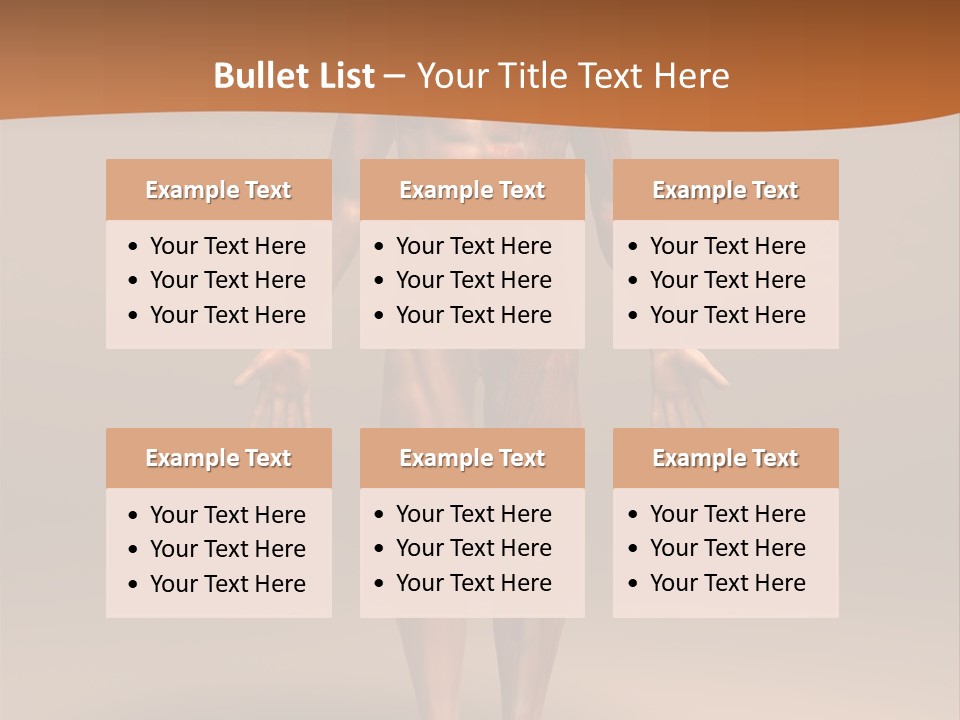 Education Man Health PowerPoint Template