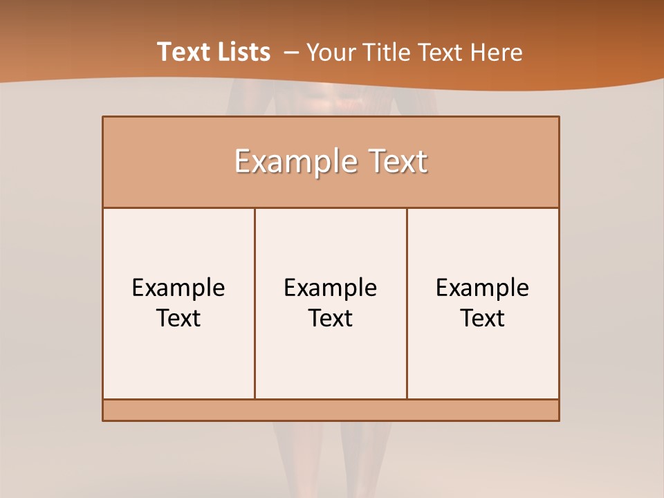 Education Man Health PowerPoint Template