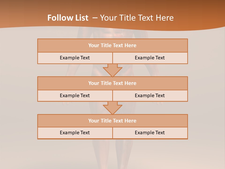 Education Man Health PowerPoint Template
