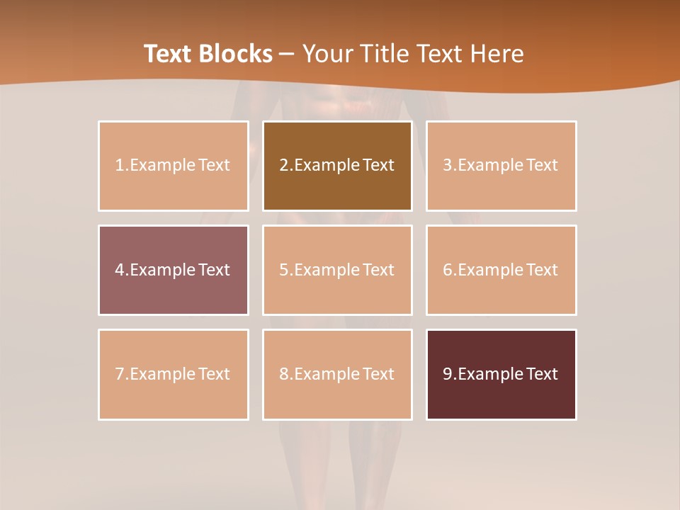 Education Man Health PowerPoint Template