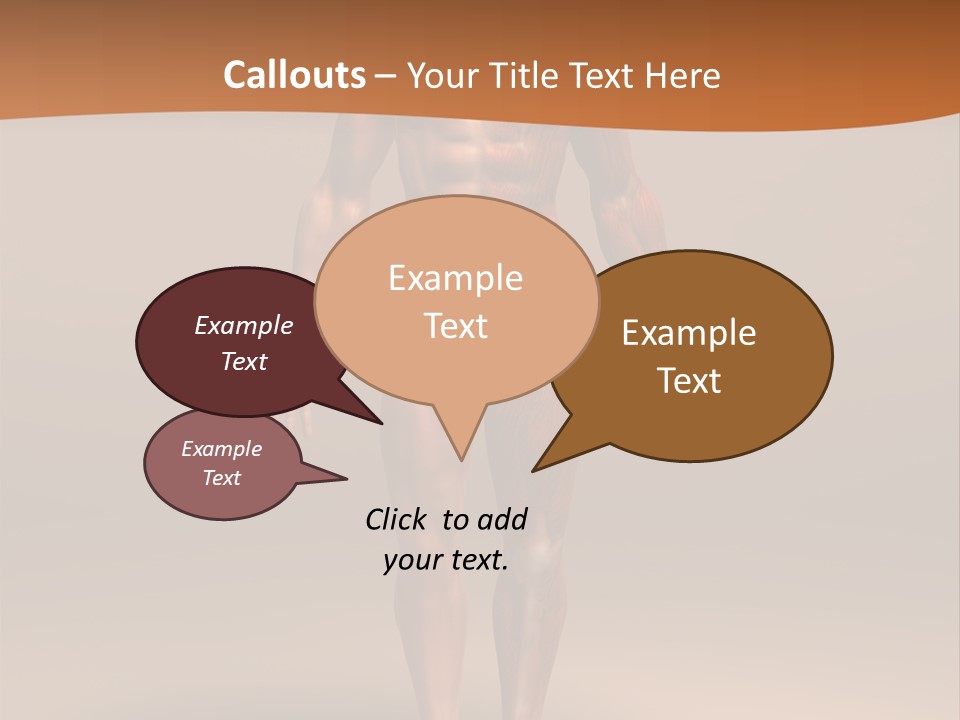 Education Man Health PowerPoint Template