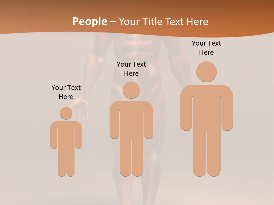 Education Man Health PowerPoint Template