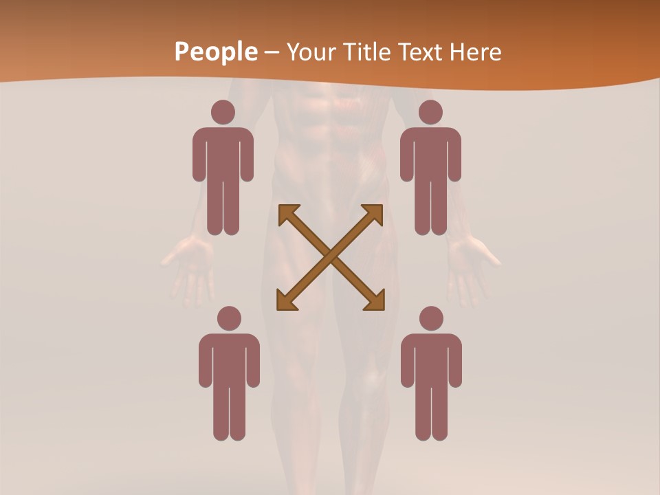 Education Man Health PowerPoint Template