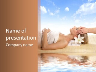 Body Sensual Sexy PowerPoint Template