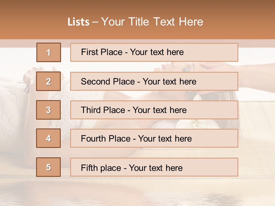 Body Sensual Sexy PowerPoint Template