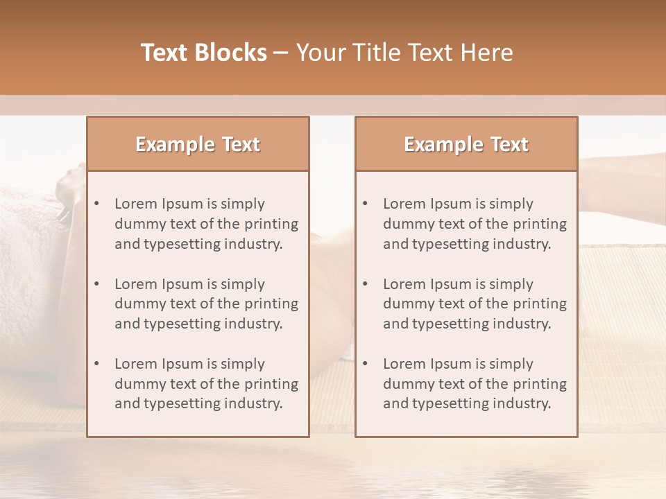 Body Sensual Sexy PowerPoint Template